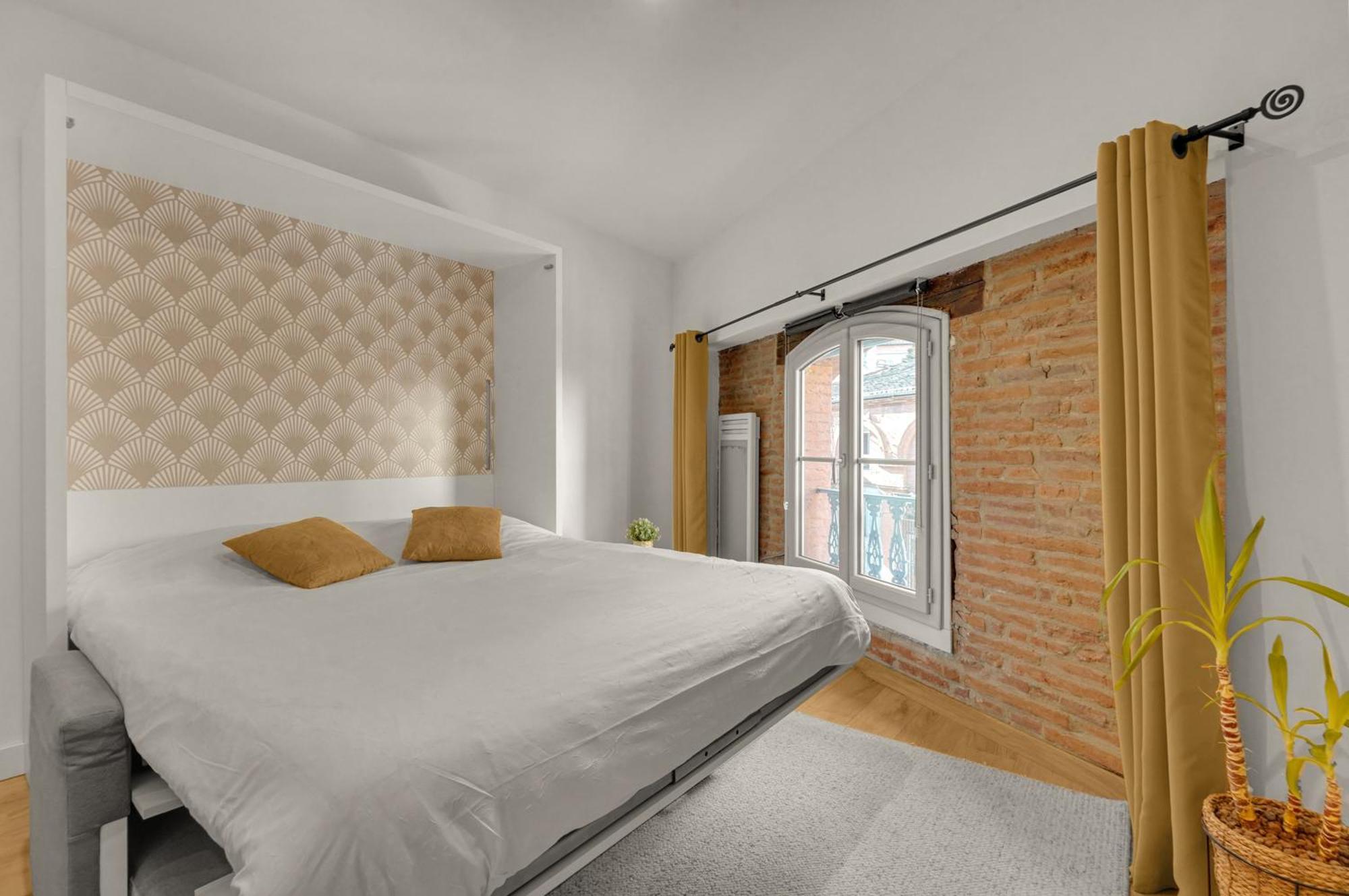 Le Floral - Cosy Studio Climatise Avec Parking Prive Et Netflix Toulouse Exterior photo