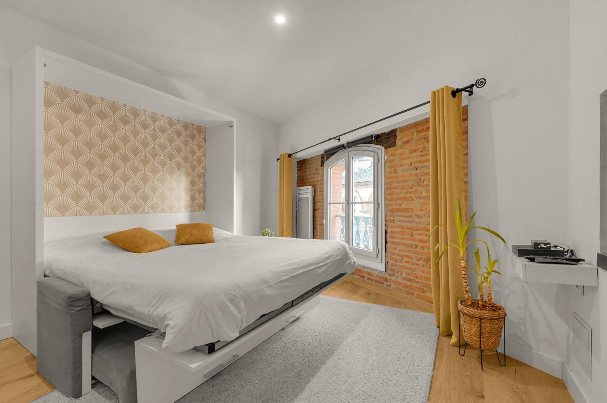 Le Floral - Cosy Studio Climatise Avec Parking Prive Et Netflix Toulouse Exterior photo